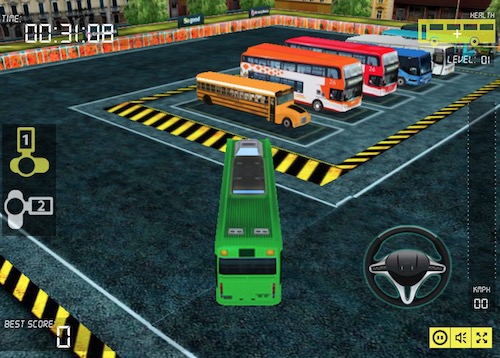 Busman Parking 3D 2 - Unblocked Games