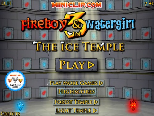 Fireboy and WaterGirl 3 - Unblocked Games