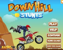 downhill stunts