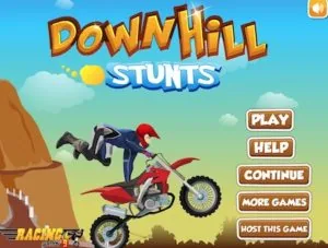 downhill stunts