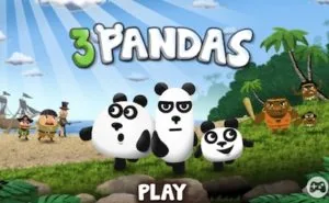 3 pandas