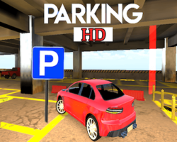 Sports car parking HD