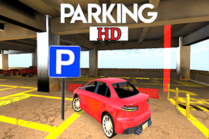 Sports car parking HD