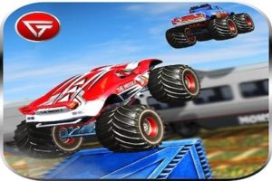 Monster Truck Stunts on Impossible Track