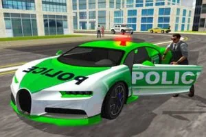 police cop car