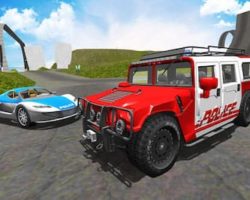 Police Drift Car Driving