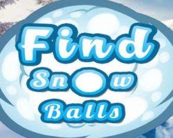 Find Snow Balls Find Snow Balls