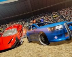 Real Car Demolition Derby Racing