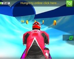 Water Slide Jet Boat Race