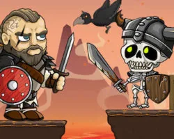 Viking vs skeleton