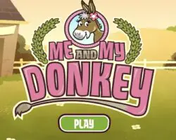 me and my donkey