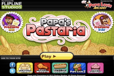 Papa's Pastaria - TechGrapple Games