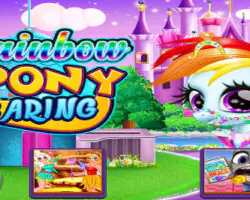 Rainbow-Pony-Caring-TechGrapple-Games Rainbow-Pony-Caring-TechGrapple-Games