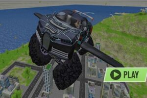 Real Flying Truck Simulator 3D