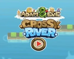 adam and eve crossy river