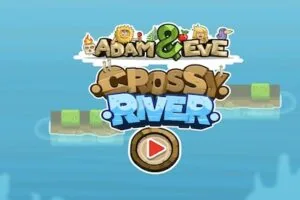adam and eve crossy river