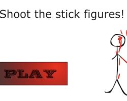 shoot stick figures