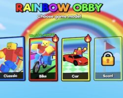rainbow obby