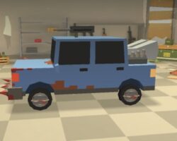 Zombie Derby Blocky Roads